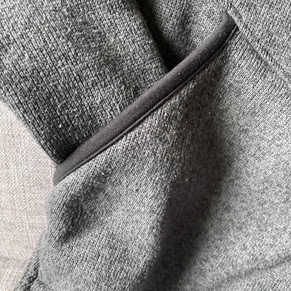 ivivva by lululemon children's asymmetrical grey sweatshirt w/ monkey paws - Picture 7 of 7